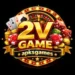 2v Game casino-style logo with cards, dice, chips, and apksgames banner