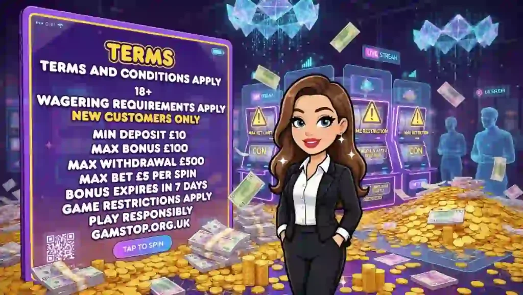 Spin66 terms screenshot