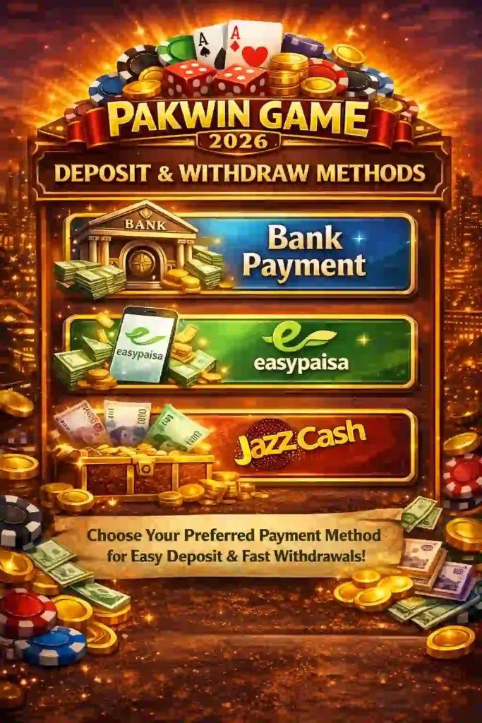 Pakwin Game transtions method