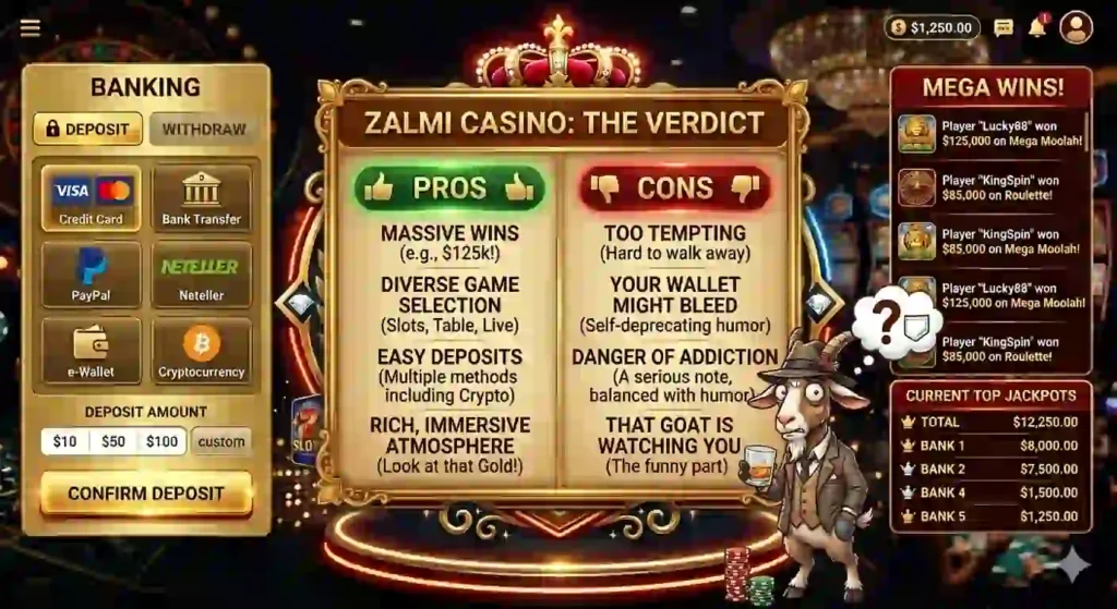 Zalmi game pros and cons Screenshort