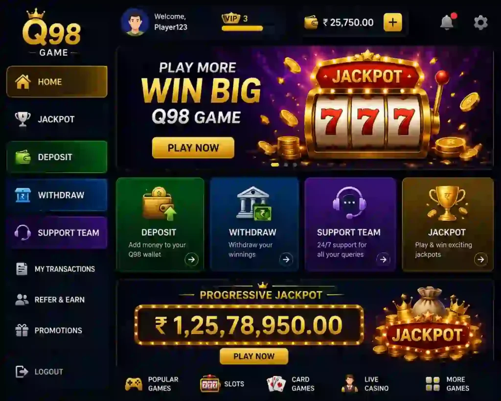 S98 Game interface