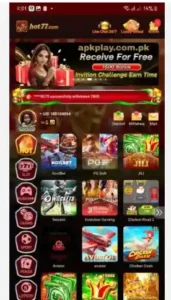 Hot777 game interface