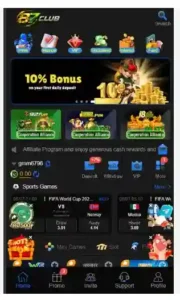 87Club Game interface